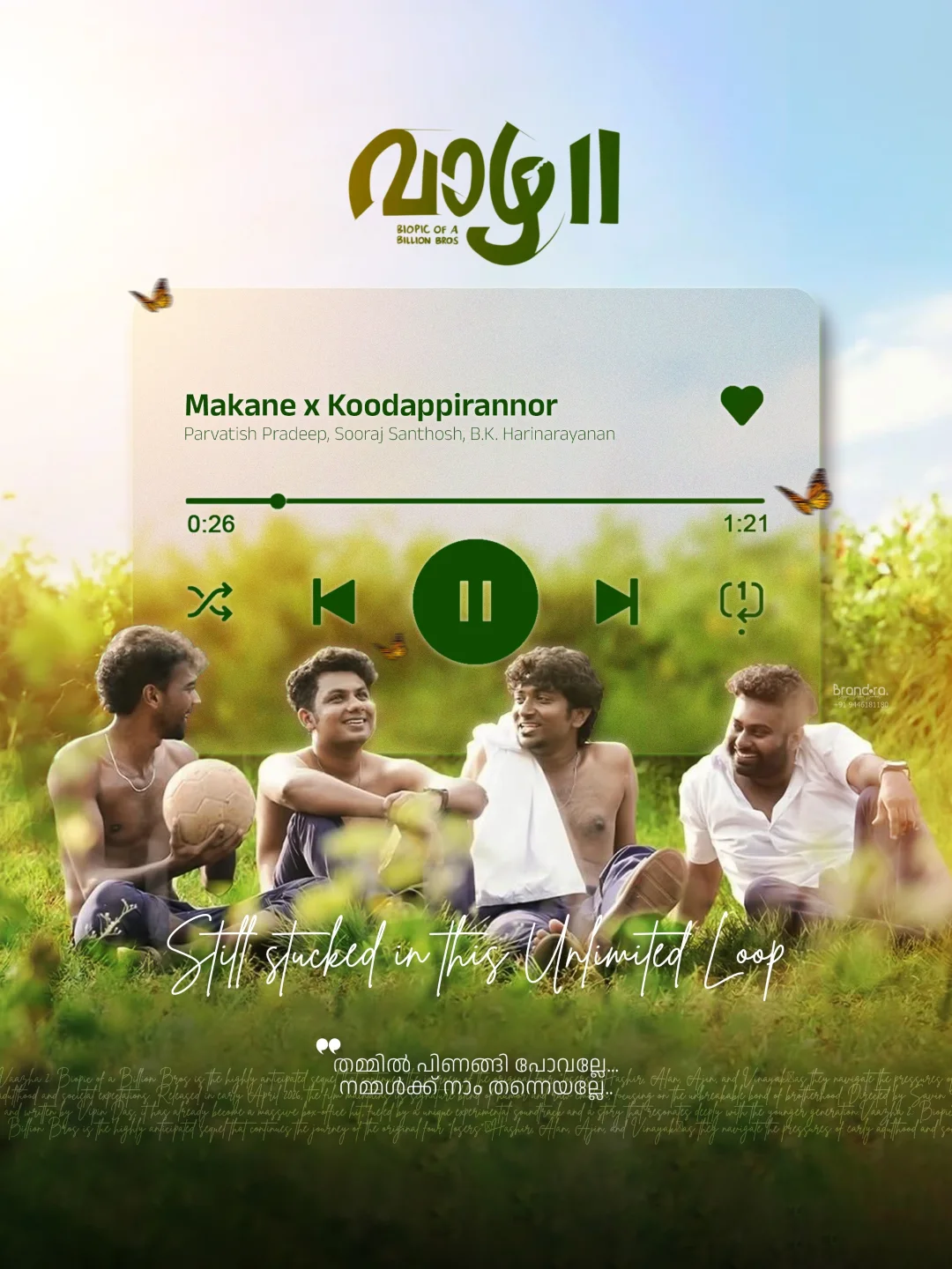 Vaazha II music promo design