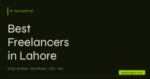 Best freelancers in Lahore 2026 — WordPress, SEO, web development