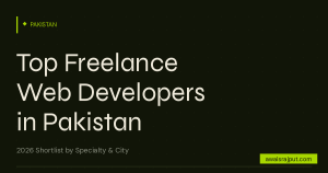 Top freelance web developers in Pakistan 2026 — shortlist by specialty