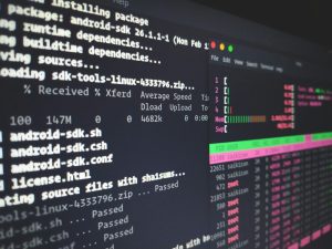 Workflow automation nodes on screen